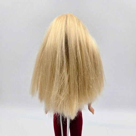 Very Velvet Barbie Doll 1998 20528 Red Velvet Jumpsuit Mattel Read - Picture 10 of 16